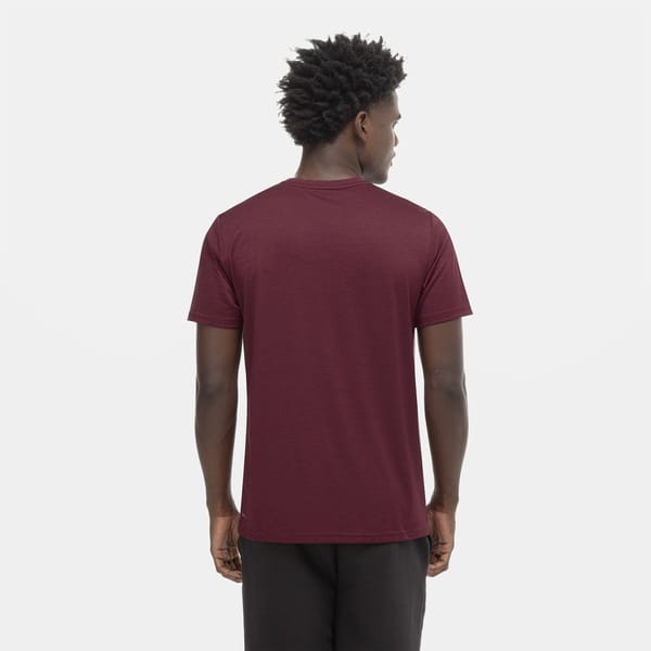 Vista 2 Camiseta Puma Mesclada Treino Essentials Masculina Puma MARINHO/VERDE/BRANCO