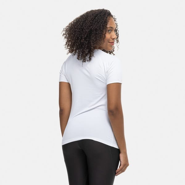 Vista 2 Camisa PUMA Run Cloudspun Feminina Puma BRANCO