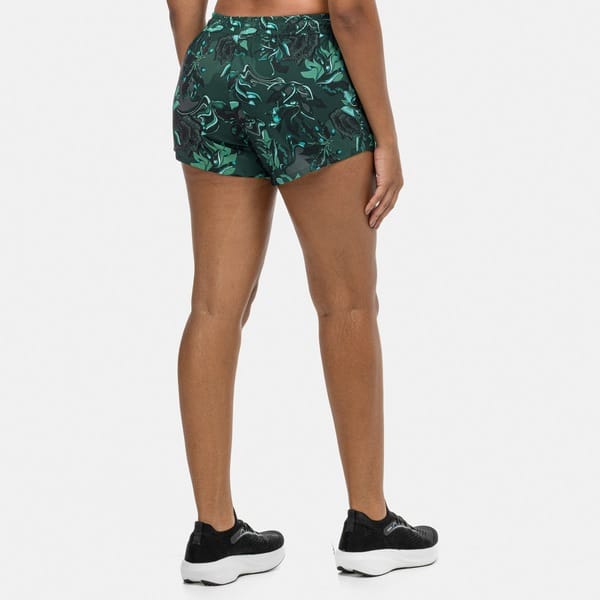 Vista 2 Short Puma GREEN TERRAINS 3" Woven Feminino Puma VERDE ESCURO