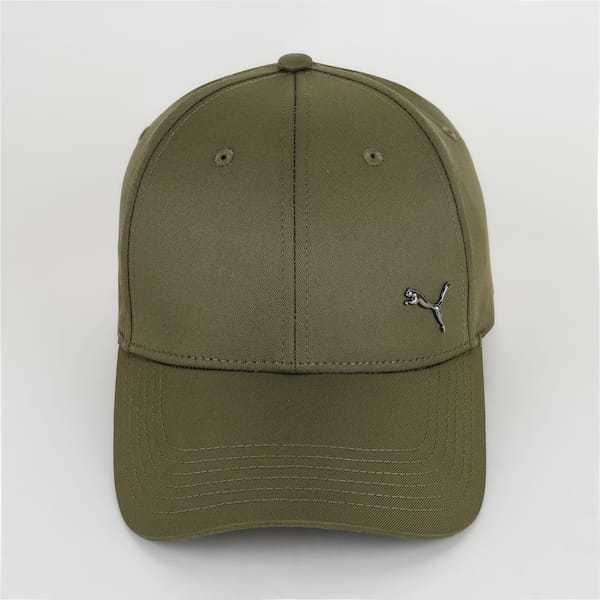 Vista 2 Boné Adulto Puma Essential Metal Cat BB Aba curva Puma VERDE