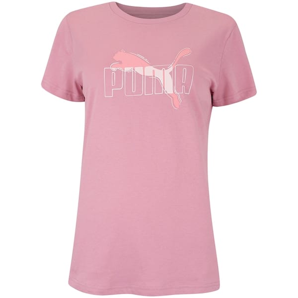 Camiseta PUMA Essential Logo Lab Feminina