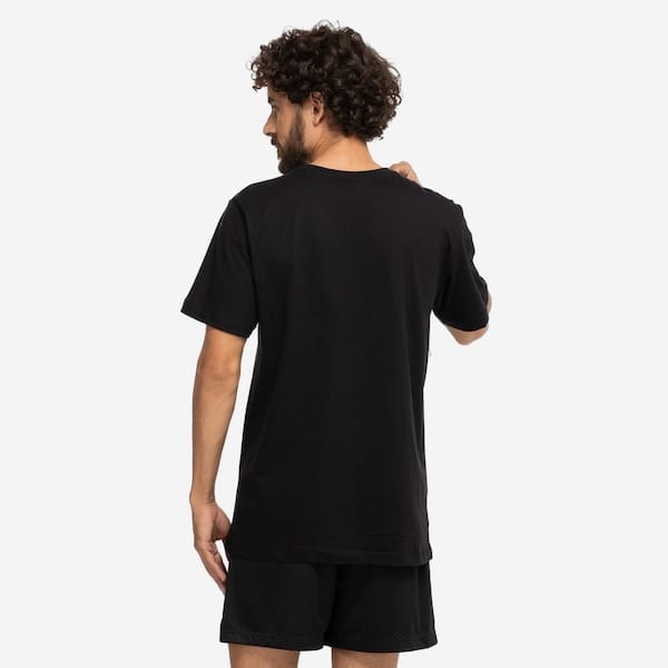 Vista 2 Camiseta Las Vegas Raiders NFL Shieltd NF176 Masculina NFL PRETO