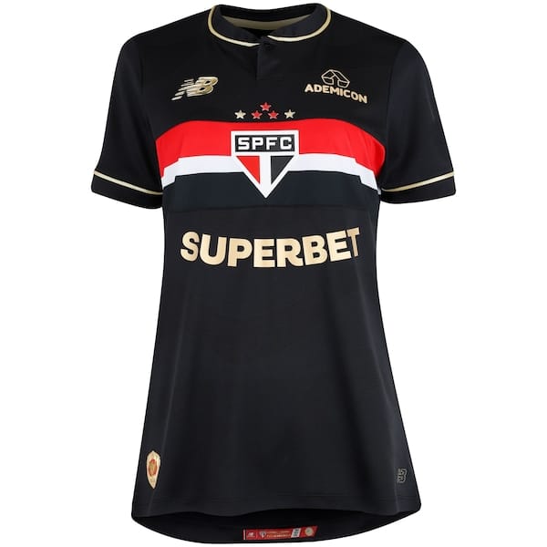 Camisa do São Paulo III 25/26 Jogador New Balance Feminina