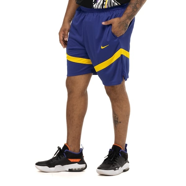 Bermuda do Golden State Warriors NBA Nike Dri-FIT Icon Edition 8IN Masculina