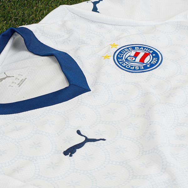 Vista 2 Camisa do Bahia I 25/26 Torcedor Puma Feminina Puma BRANCO
