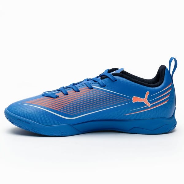 Vista 2 Chuteira Futsal Júnior Puma Ultra 6 Play Puma AZUL