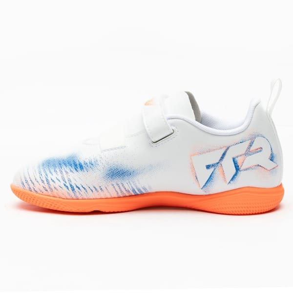 Vista 2 Chuteira Futsal Júnior Puma Future 8 Play Puma BRANCO