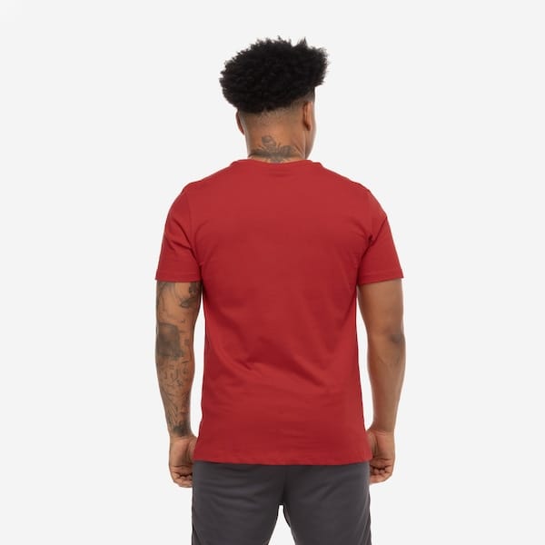 Vista 2 Camiseta do Chicago Bulls NBA Shield N0944 Masculina NBA VERMELHO