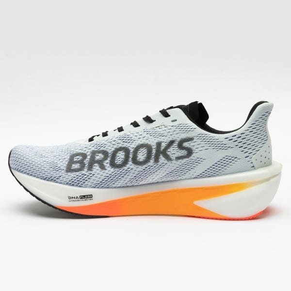 Vista 2 Tênis Feminino Brooks Hyperion 2 Brooks CINZA CLA/LARANJA