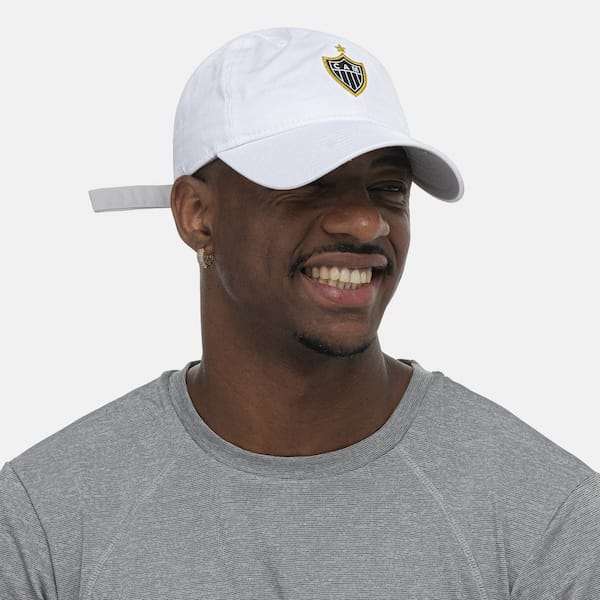 Vista 2 Boné Atlético-MG New Era Soccer 920 Adulto new era BRANCO