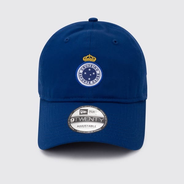 Vista 2 Boné Cruzeiro New Era 920 ST Aba Curva Adulto new era OFF WHITE