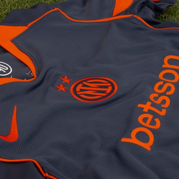 Vista 2 Camisa do Inter de Milão III 25/26 Torcedor Pro Nike Juvenil Nike AZUL/LARANJA