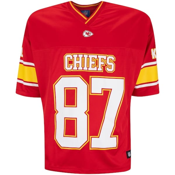 Camiseta do Kansas City Chiefs NFL Kelce NF161 Masculina