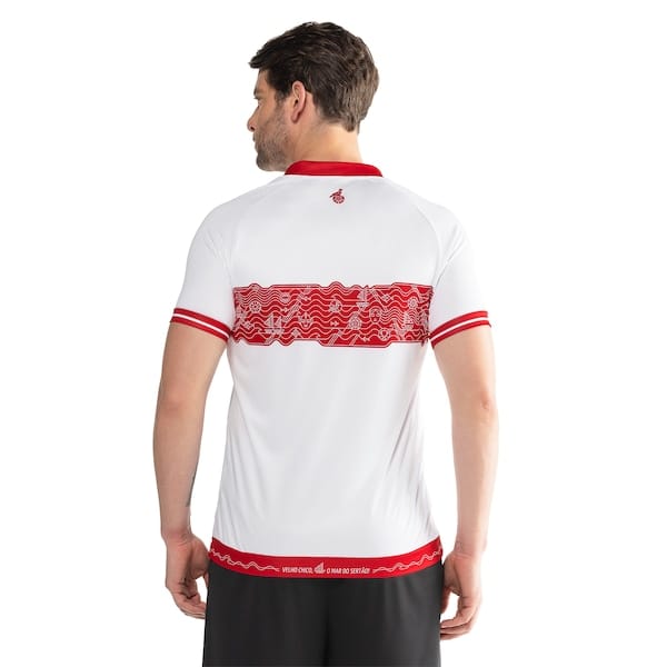 Vista 2 Camisa CRB I 25/26 Torcedor Bomache Masculina Bomache BRANCO
