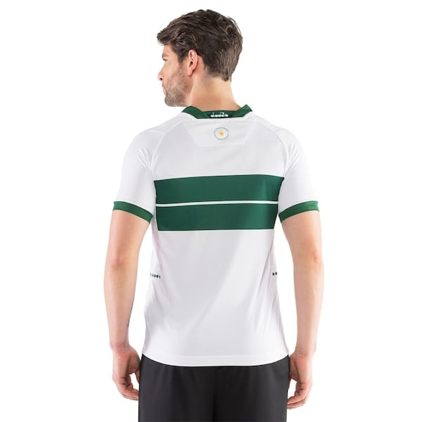 Vista 2 Camisa do Coritiba I 25/26 Torcedor Diadora Masculina Diadora BRANCO