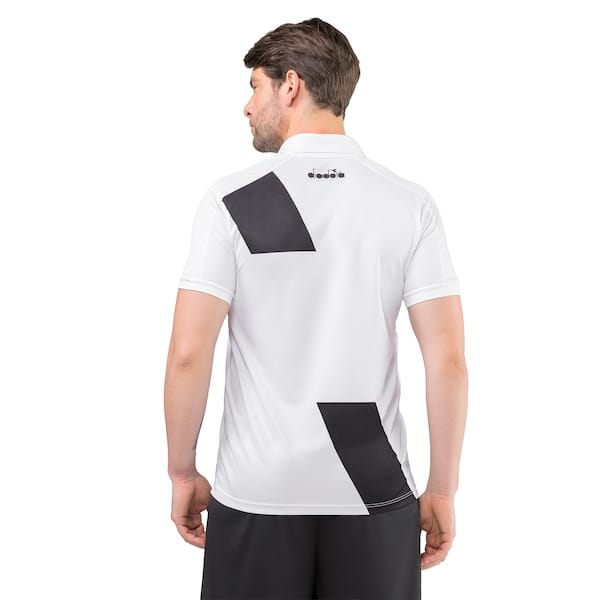 Vista 2 Camisa Ponte Preta I 25/26 Torcedor Diadora Masculina Diadora BRANCO