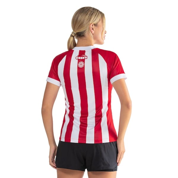 Vista 2 Camisa do Náutico I 25/26 Torcedor Diadora Feminina Diadora VERMELHO/BRANCO