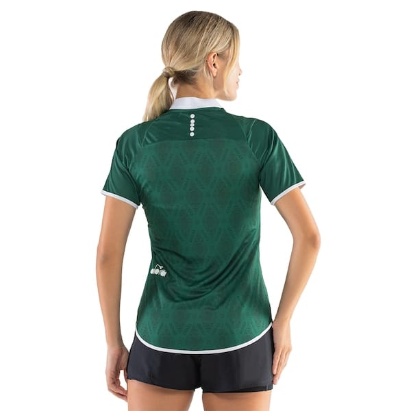 Vista 2 Camisa do Goiás I 25/26 Torcedor Diadora Feminina Diadora VERDE