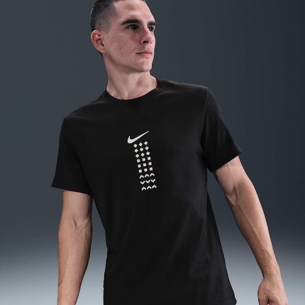 Vista principal Camiseta Nike Sportswear Connect Masculina Nike PRETO