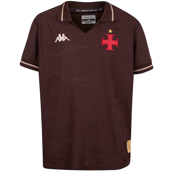 Camisa do Vasco da Gama III 25/26 Torcedor Kappa Infantil