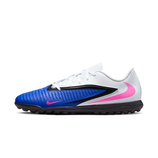 Vista 2 Chuteira Society Adulto Nike Phantom 6 Club Nike AZUL/BRANCO