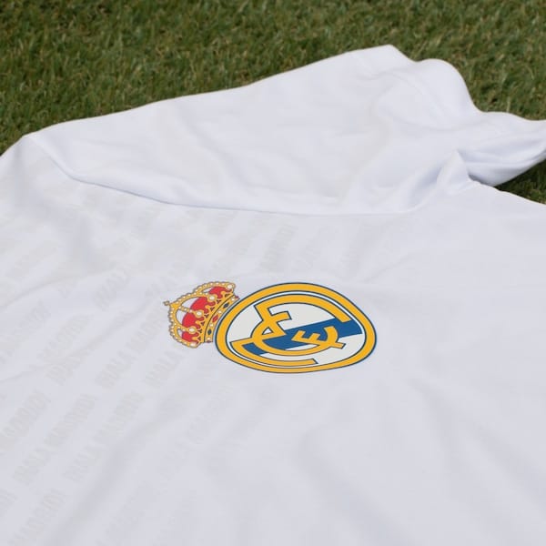 Vista 2 Camiseta Real Madrid Hala Braziline Juvenil braziline BRANCO