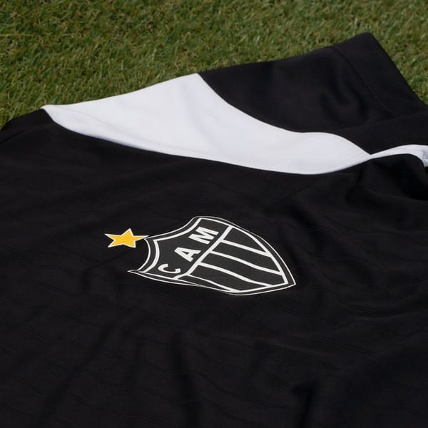 Vista 2 Camiseta do Atlético-MG Estremecer Braziline Masculina braziline PRETO