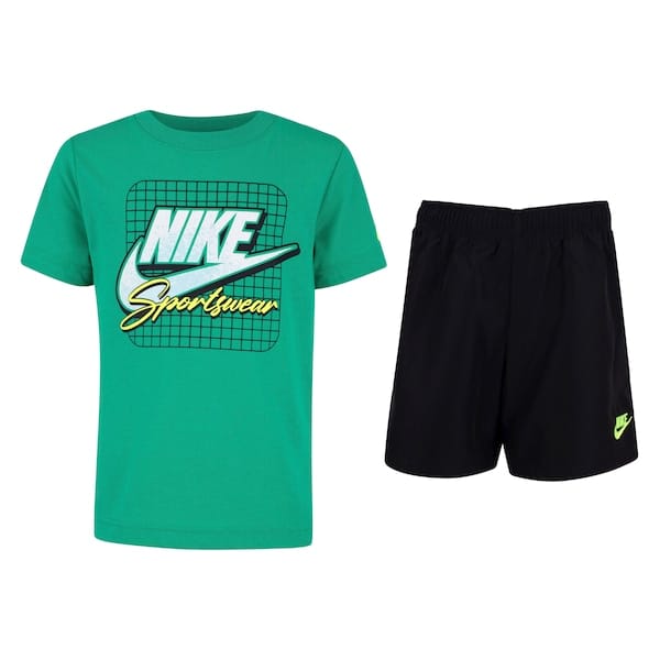 Conjunto Infantil Nike Sportswear Traning Camiseta + Bermuda