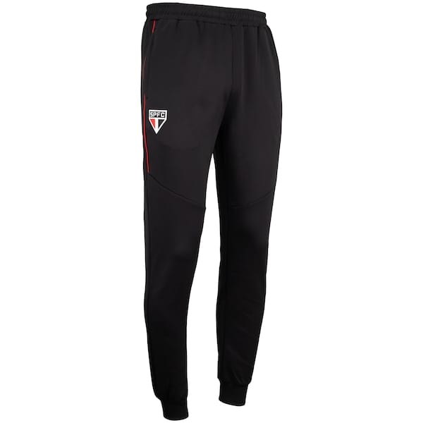 Vista principal Calça Polytricot São Paulo - Masculina Sao Paulo PRETO