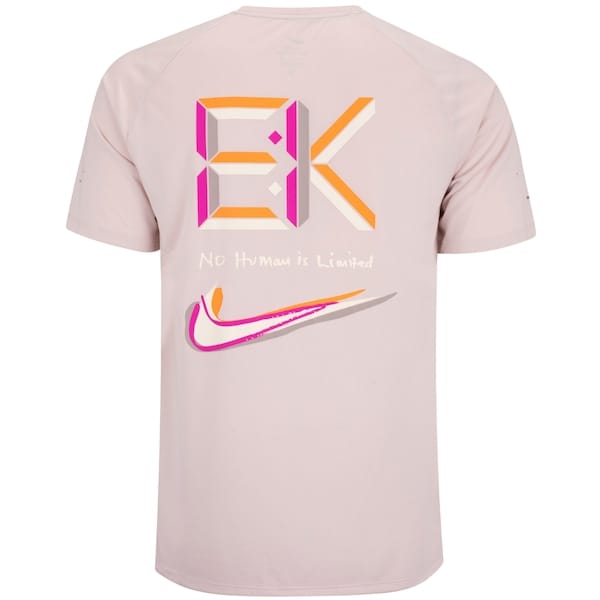 Vista 2 Camiseta Nike Dri-FIT Stride Eliud Kipchoge Masculina Nike ROSE GOLD
