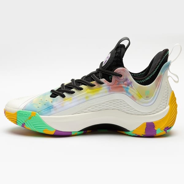 Vista 2 Tênis Masculino 361º ZEN VI 361° BEGE/PRETO