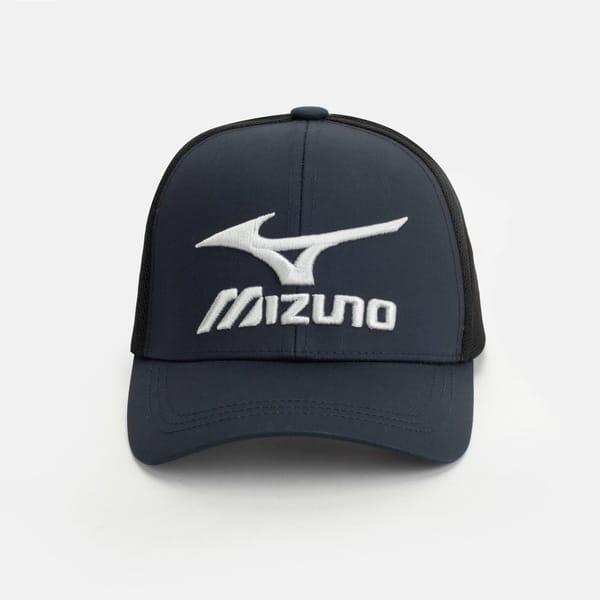 Vista 2 Boné Mizuno Osaka New Aba Curva Mizuno AZUL ESCURO