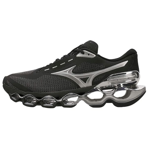 Vista 2 Tênis Masculino Mizuno Wave Prophecy 15 SE Mizuno PRETO/PRATA