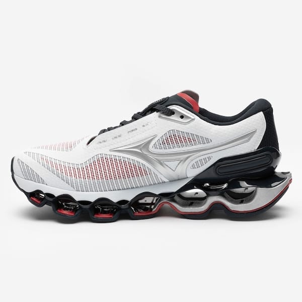 Vista 2 Tênis Masculino Mizuno Wave Prophecy 15 Mizuno BRANCO/VERMELHO