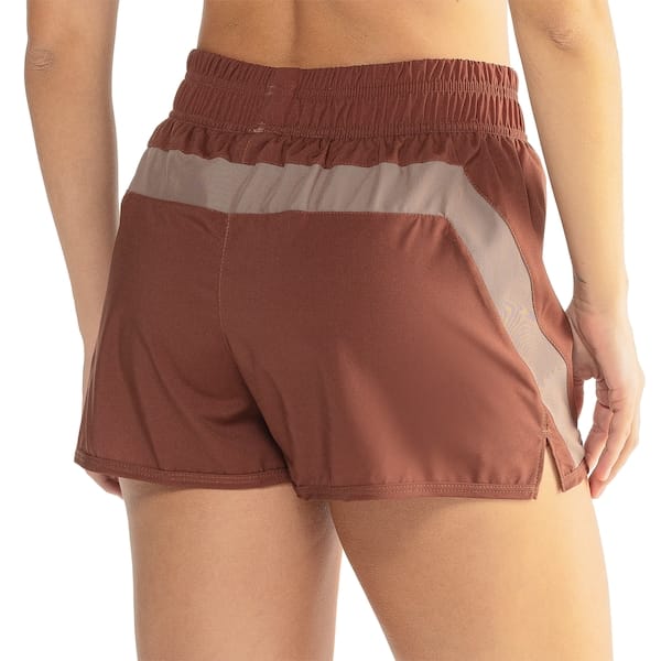 Vista 2 Short Lauf Orbit Feminino Lauf MARROM