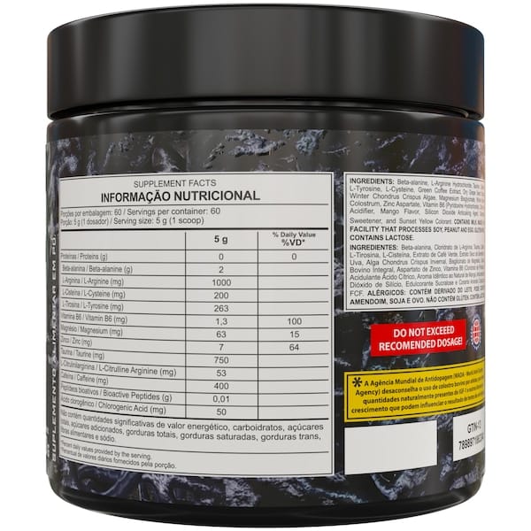 PRE TREINO DARKLAB VENOM MANGO LOKO 300G - 2