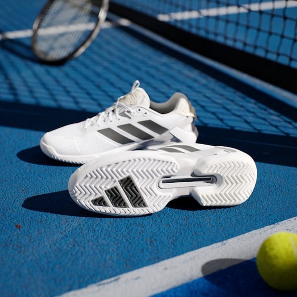 Vista 2 Tênis Masculino adidas adizero Ubersonic 5 Tennis Adidas BRANCO