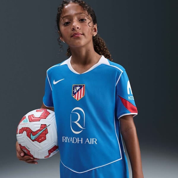 Camisa Atlético de Madrid III 25/26 Torcedor Pro Nike Total 90 Infantil