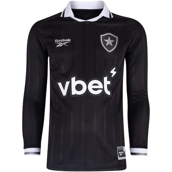 Camisa do Botafogo II 25/26 Manga Longa Torcedor Reebok Masculina