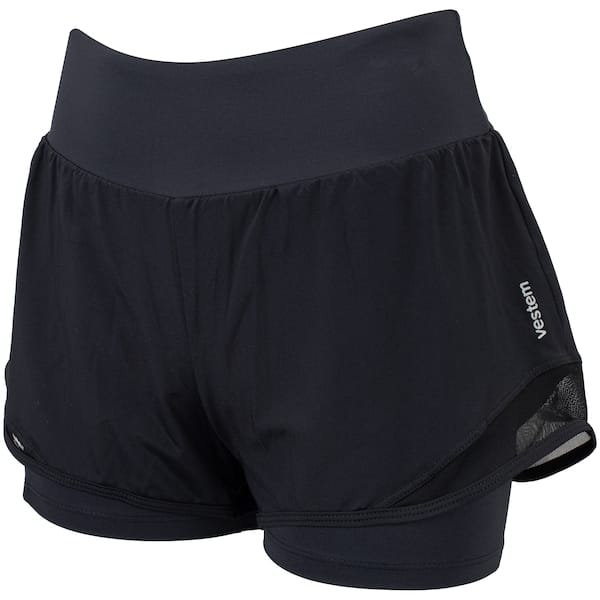 Short Running Com Recorte Vestem Feminino