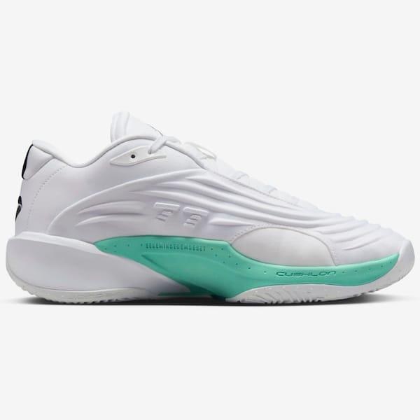 Vista 2 Tênis Masculino Nike Jordan Luka 3 V3 Nike BRANCO/VERDE CLA