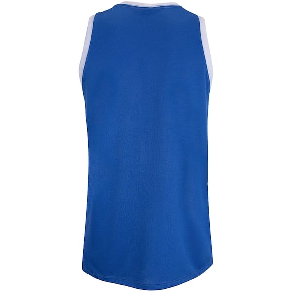 Vista 2 Camiseta Regata Golden State Warriors NBA Heritage N0640 Masculina NBA AZUL