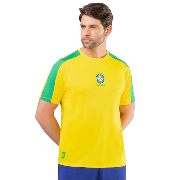 Camiseta da Seleção do Brasil Recorte CBF 26/27 Masculina