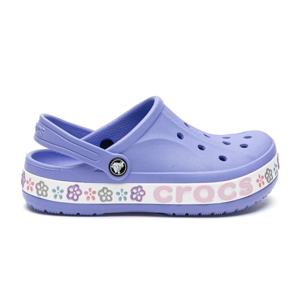 Sandália Infantil Crocs Bayaband Flower Clog