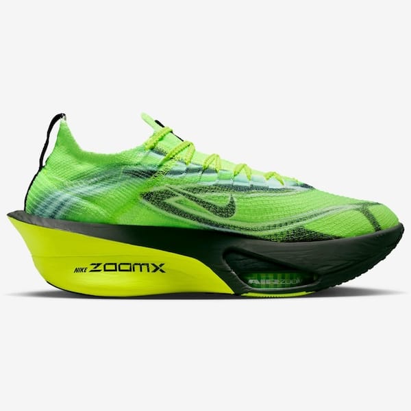 Vista 2 Tênis Masculino Nike Air Zoom Alphafly Next 3 Nike VERDE CLARO/PRETO