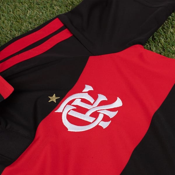 Vista 2 Camisa do Flamengo I 26/27 Torcedor adidas Infantil Adidas VERMELHO/PRETO