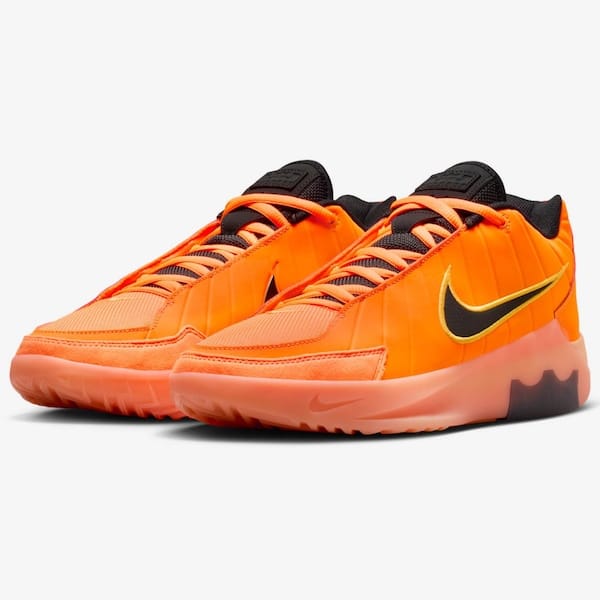 Vista 2 Tênis Masculino Nike LeBron Witness IX Nike LARANJA/PRETO