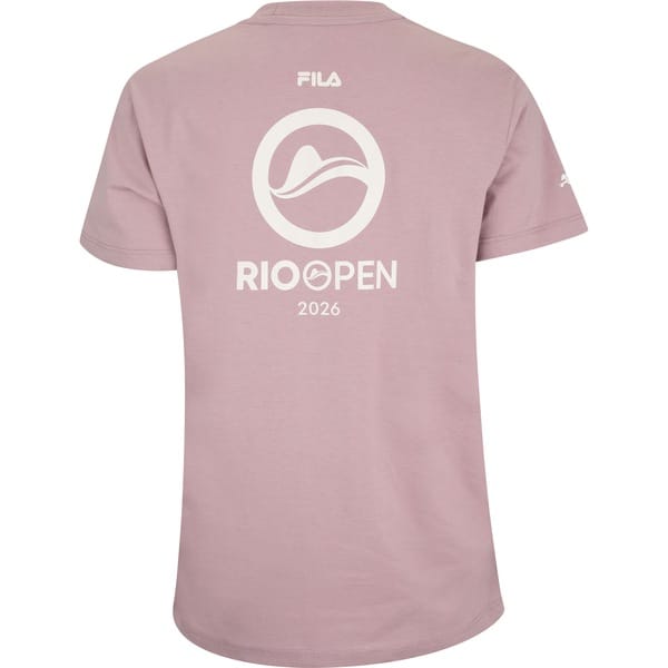 Camiseta Fila Regular Premium Rio Open 26 Feminina - 2