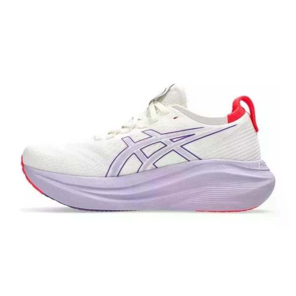 Vista 2 Tênis Asics Nimbus 27 Tokyo Feminino ASICS BEGE/BRANCO