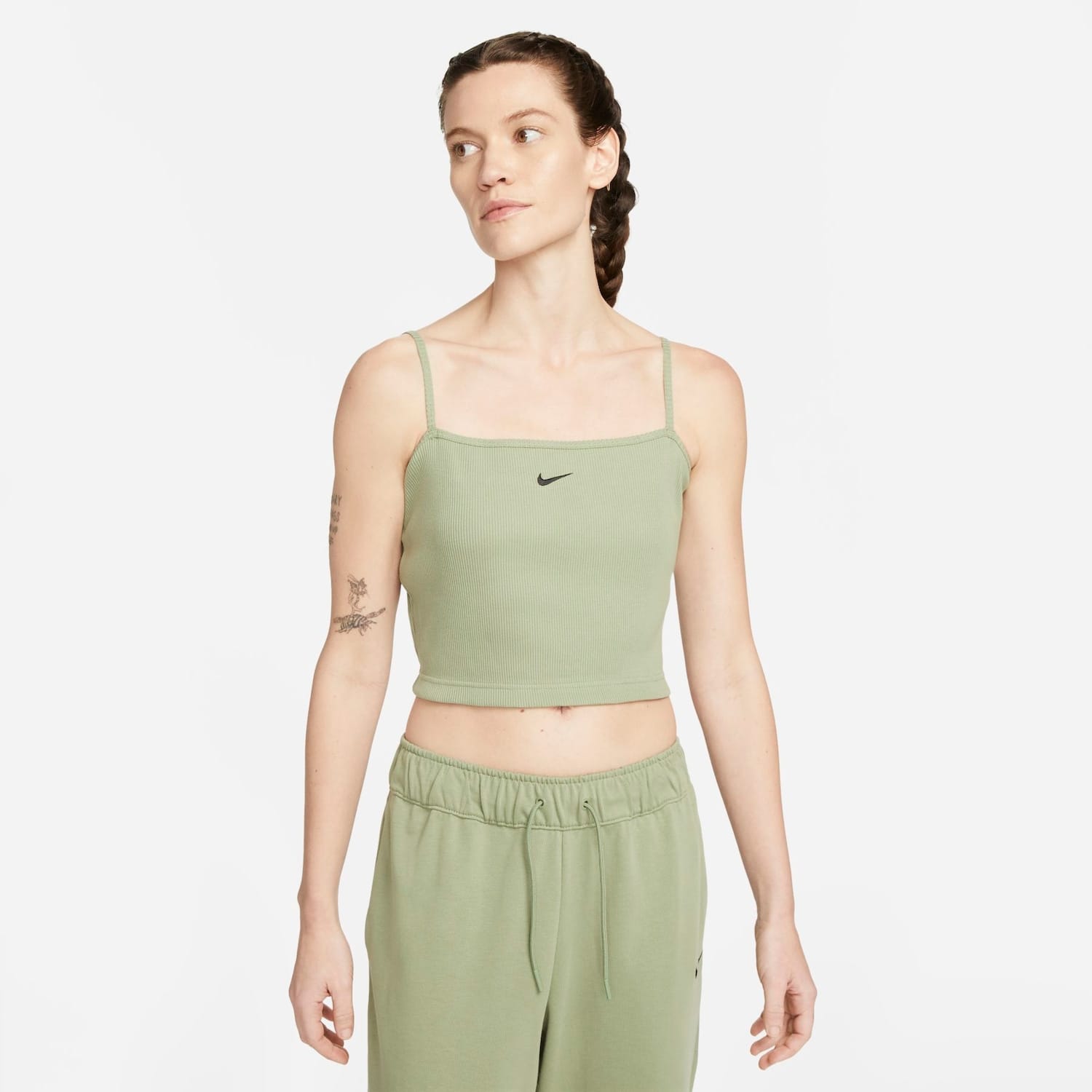 Vista principal Regata Nike Sportswear Essential Feminina Nike Sportswear Verde